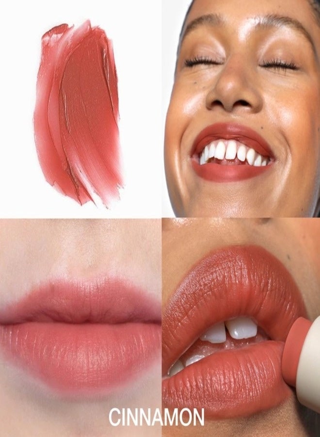 REFY Lip Blush – Cinnamon | Medium Burnt Orange, Soft-Blur Hydrating Tint, 0.16 oz / 4.7 g - Image 2