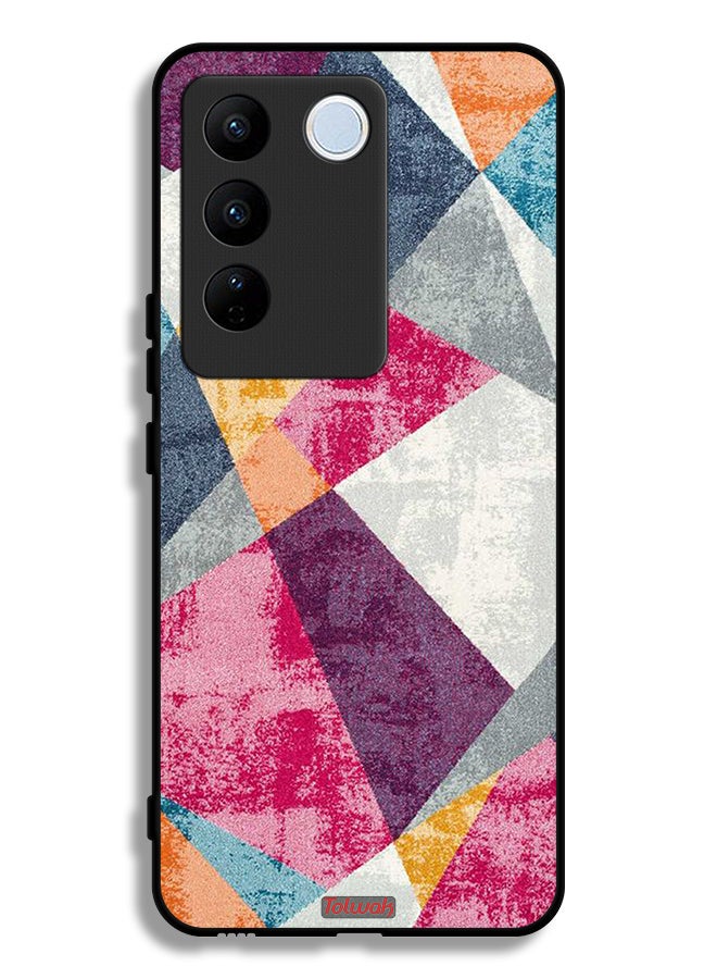 Tolwak Vivo V27e Protective Case Cover Paint Pattern - Image 1