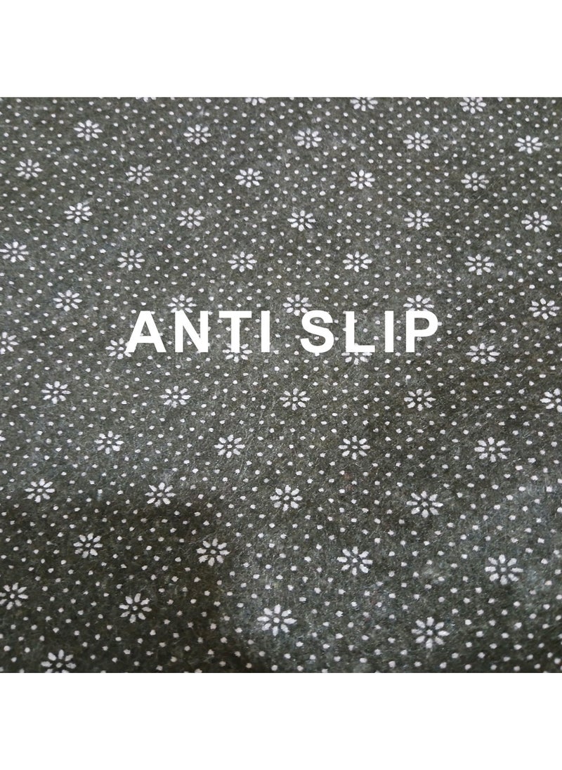 T G H Premium Anti-Slip Prayer Mat for Comfortable Praying, Adhesive Protective Backing, Corrosion-Resistant, Durable Design (80x120 cm)  - Image 2