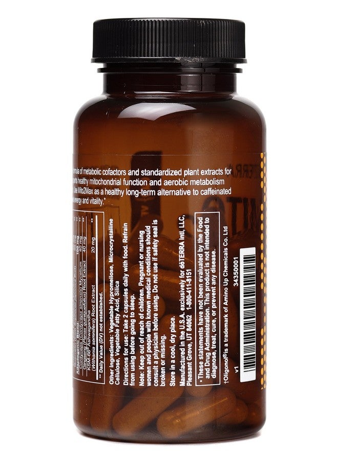 DoTerra Mito2Max Energy And Stamina Complex 60 Veggie Caps - Image 4