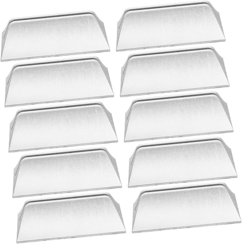 Garneck 10pcs Panel Clip Desk Partition Bracket Countertop Bracket for School Desk Dividers Plastic Glass Partition Clamp - Image 1