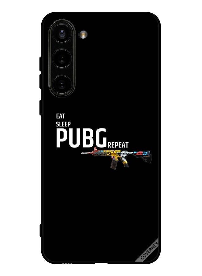 Covernex Protective Case Cover For Samsung Galaxy S23 Eat Sleep Pubg Repeat - Image 1