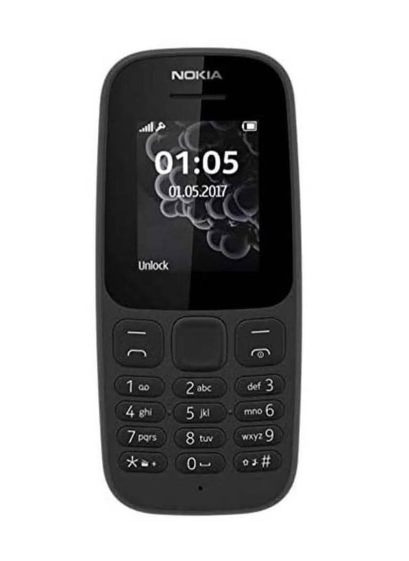 Nokia 105 Dual Sided Phone Black 4MB