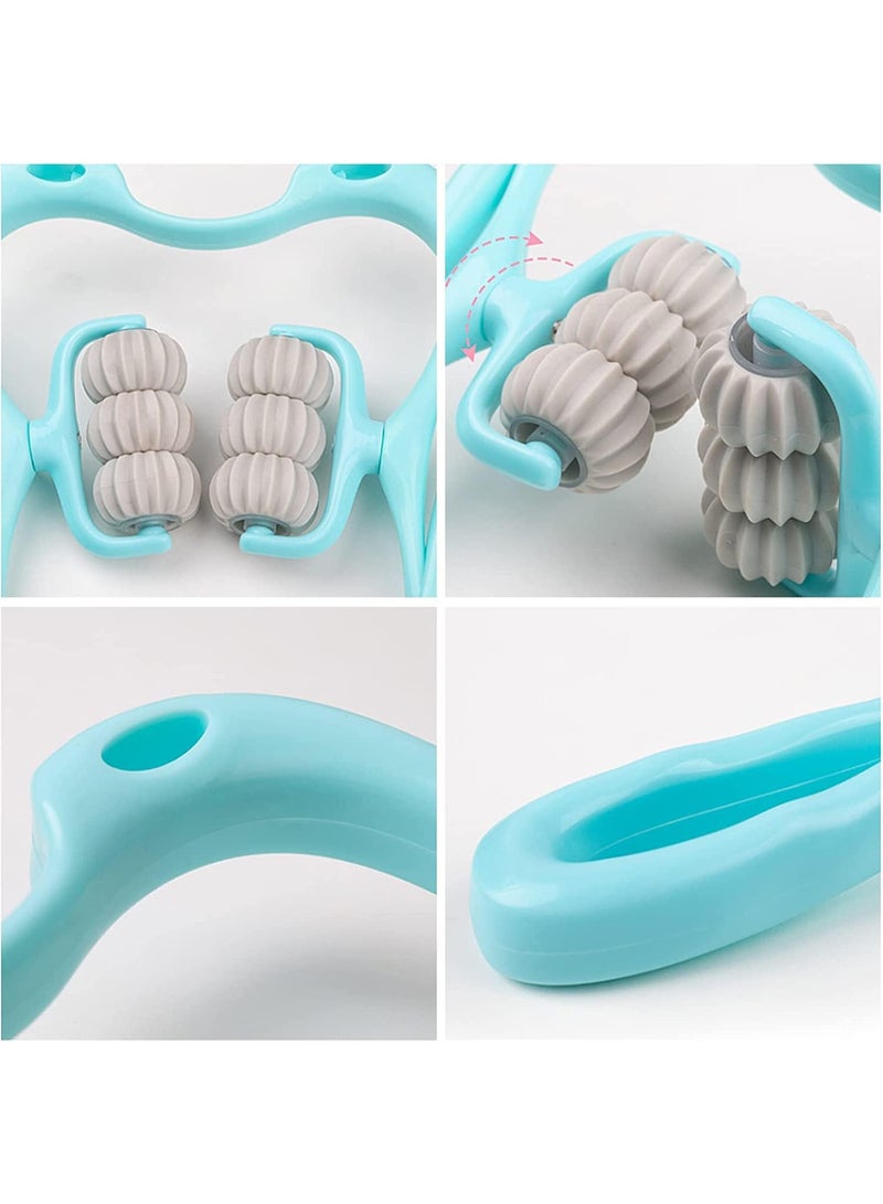 Manual Trigger Point Neck Massager – Deep Tissue Shoulder Massage Tool with 6 Rolling Balls – Portable Muscle Pain Relief for Neck, Shoulder, and Legs - Image 2