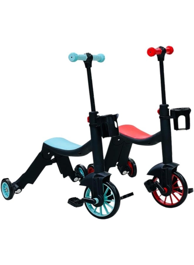 3-in-1 Kids Convertible Scooter, Balance Bike and Tricycle  - Image 1
