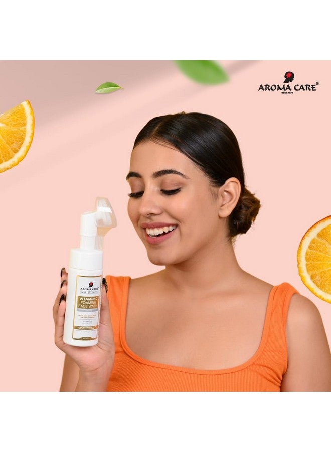 Aromacare غسول وجه رغوي برو فيتامين سي من أروما كير 150 مل - تفتيح، تنظيف عميق، مضاد للشيخوخة وبشرة متألقة لدرجة لون متساوية - Image 5