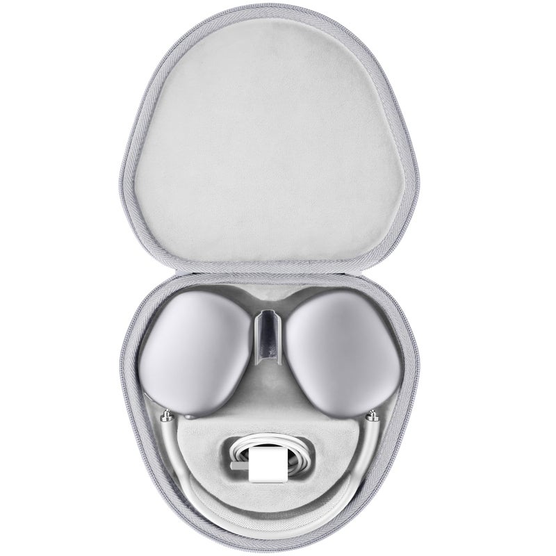co2CREA Hard Case with Sleep Mode Replacement for Apple AirPods Max 2 AirPods Max Wireless OverEar Headphones White Case - Image 2