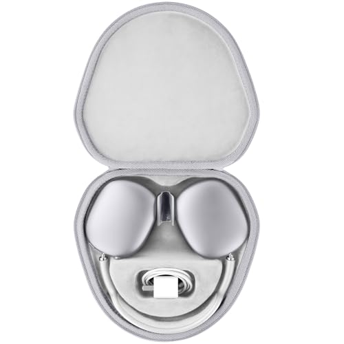 co2CREA Hard Case with Sleep Mode Replacement for Apple AirPods Max 2 AirPods Max Wireless OverEar Headphones White Case - Image 1