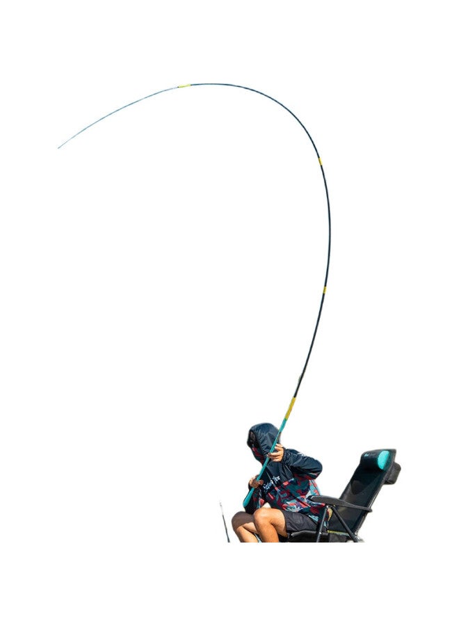 Turbulent Waves Jinglang Fishing Rod, Handheld Rod, 2.7 Meters, Yulong Crucian Carp, 28 Sections, Crucian Carp Rod, Ultra-Light, Ultra-Hard, Fishing Rod, Wild Fishing Rod, Platform Fishing Rod, Fishing Tackle - Image 2