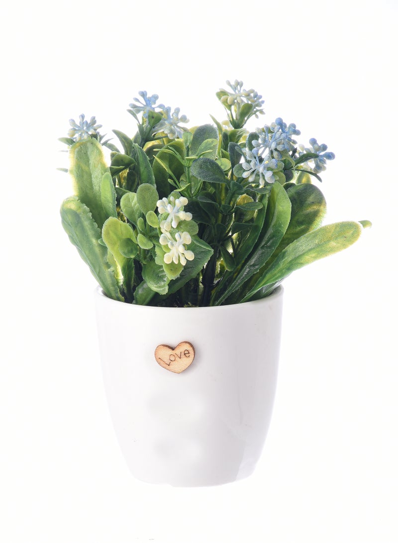 Yubiso Artificial plant with pot - Image 1