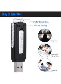erorex 8Gb Portable Usb Disk Audio Voice Recorder Sk 868 Voice Recorder  - Image 4