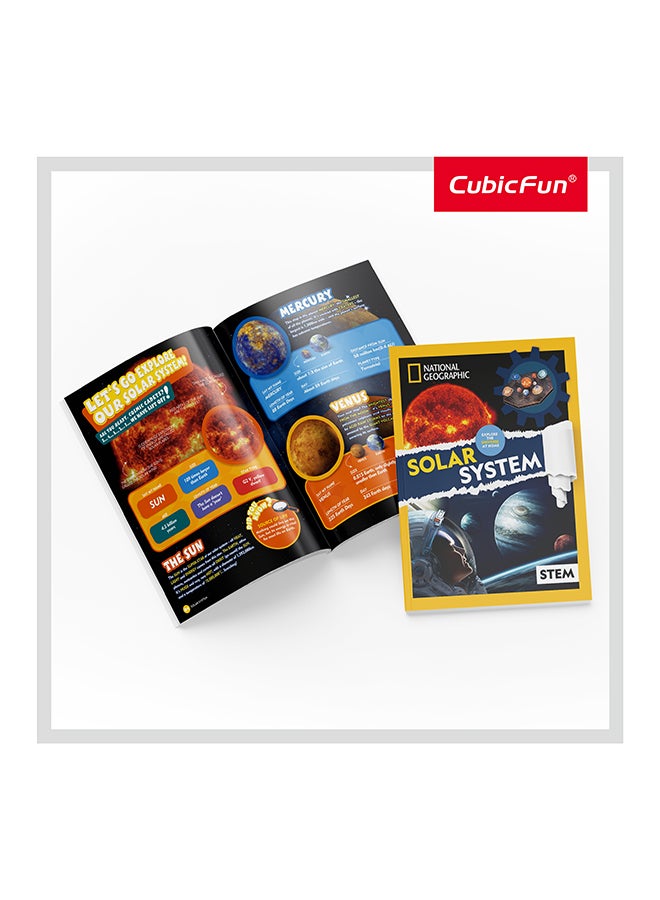 CubicFun National Geographic 3D Puzzle Solar System 173 Pcs - Image 3