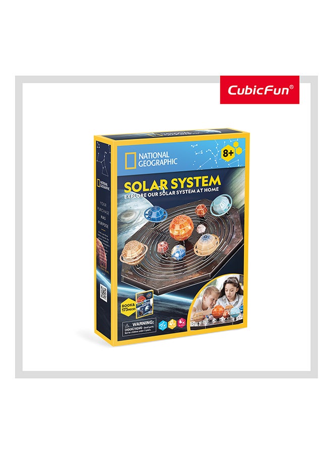 CubicFun National Geographic 3D Puzzle Solar System 173 Pcs - Image 4