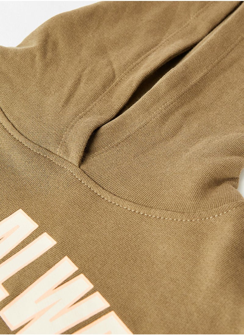 NAME IT Kids Slogan Relaxed Hoodie  - Image 3