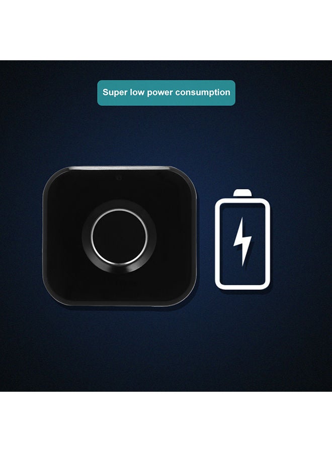 NIBEMINENT Keyless Fingerprint Biometric Electric Lock Black - Image 4