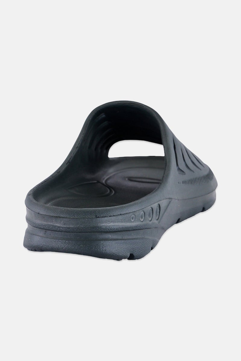 Xti Men Brand Logo Slip On Slides, Olive - Image 3