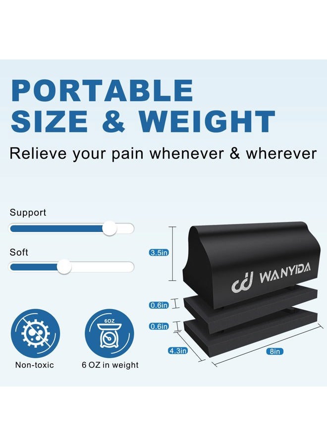 WANYIDA Neck Stretcher Chiropractic Pillows for Neck Pain Relief, Cervical Traction Device for Cervical Spine Alignment. Neck and Shoulder Relaxer. (Without Cloth Cover) - Image 5