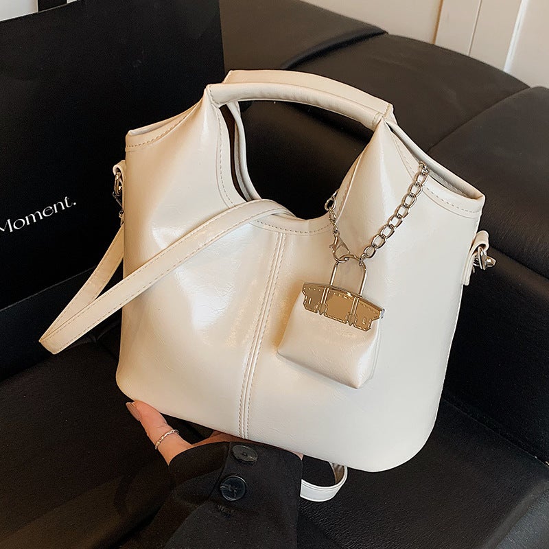 Retro Small Bag Women'S Spring Fashion All-Match Casual Crossbody Bag Korean Style Popular Bucket Bag This Year - Image 3