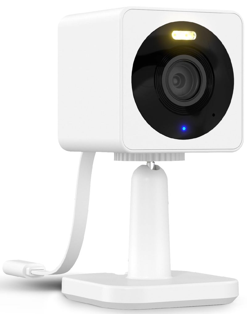 Wyze Cam OG Indoor/Outdoor 1080p Wi-Fi Smart Home Security Camera with Color Night Vision, Built-in Spotlight, Motion Detection, 2-Way Audio, Compatible with Alexa & Google Assistant, White - Image 1