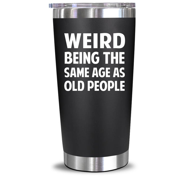 NewEleven Gifts For Men Women  Funny Gag Gifts Ideas For Dad Mom Grandpa Grandma Husband Wife Uncle Him  40th 50th 60th 70th 80th Birthday Gifts For Men Women  20 Oz Tumbler