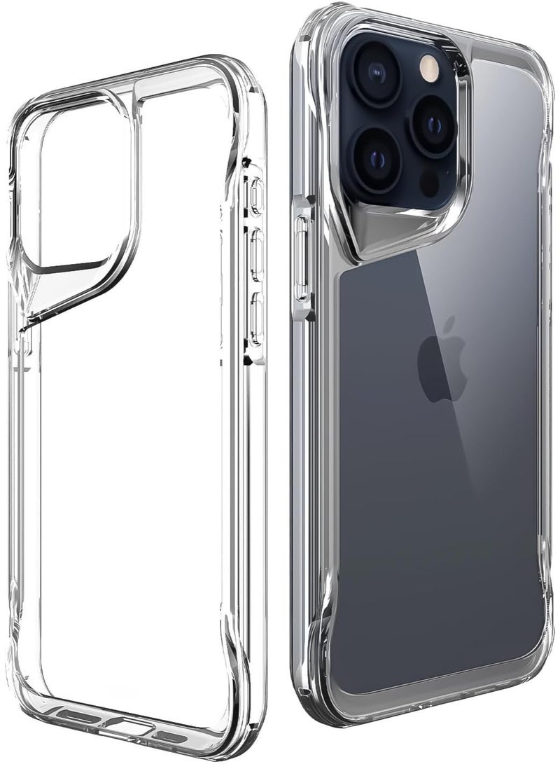 For iPhone X/iphone X MAX  Case Transparent, Heavy Duty Durable 3-Layer [Not Yellowing][ Grade Drop Protection] Shockproof/DropProof Protective Cover - Clear - Image 2