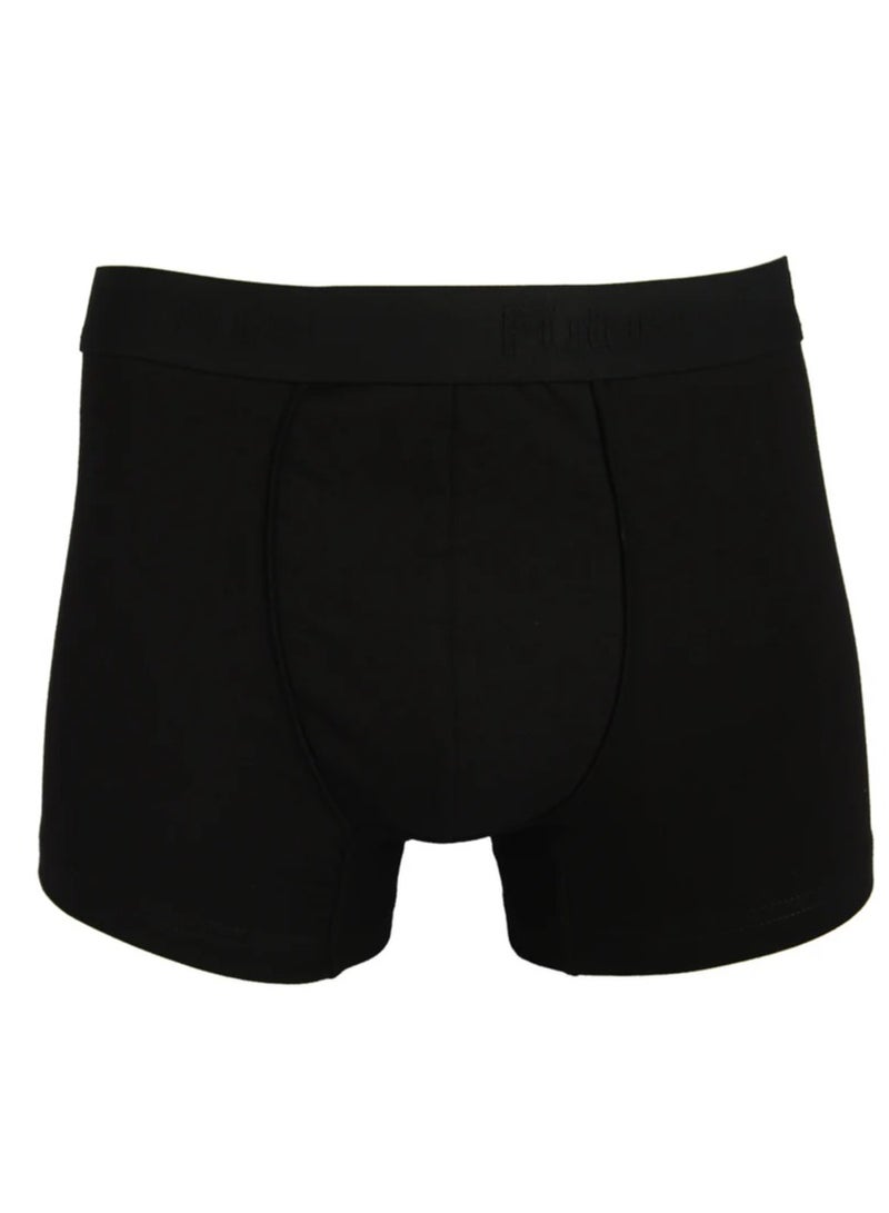 فيوتشر بوكسر فيوتشر قطن اسود للرجال مقاس L - Image 1