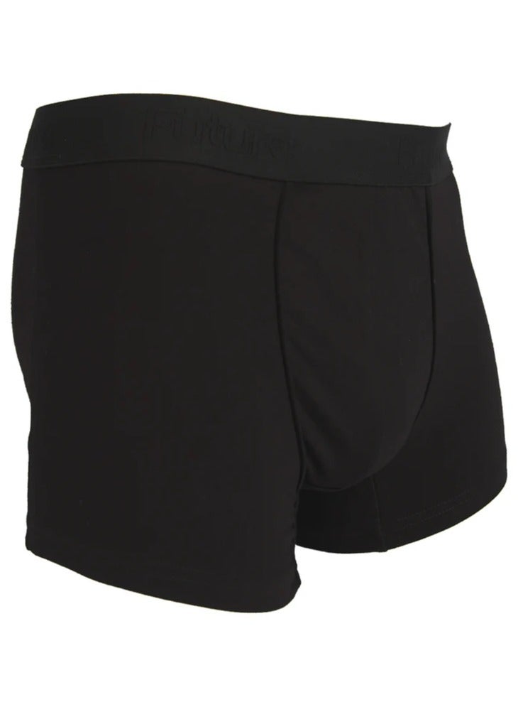 فيوتشر بوكسر فيوتشر قطن اسود للرجال مقاس L - Image 2