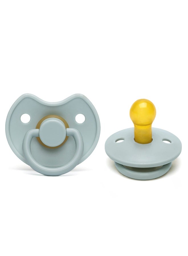 شراء جوي عبوة من قطعتين من لهاية اللاتكس الطبيعي، لهاية للأطفال حديثي الولادة، لهاية من اللاتكس للأطفال، لهاية نوم فائقة النعومة، لهاية مستديرة من اللاتكس الطبيعي - Image 5