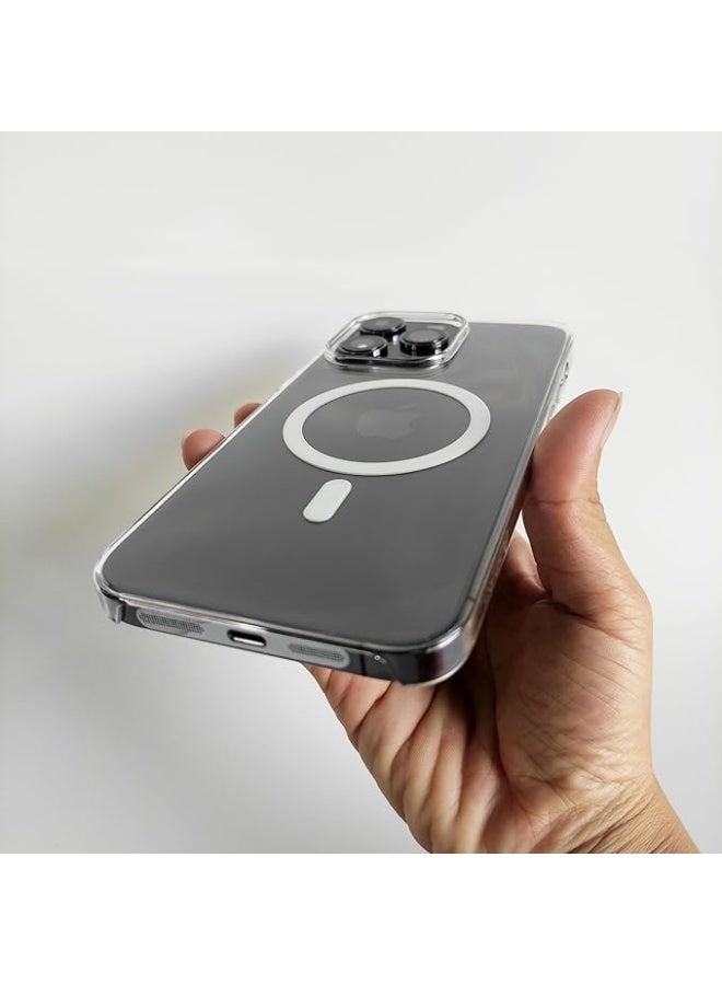 الغي اند كو غطاء ماج سيف لموبايل ايفون 14 برو شفاف - Image 1