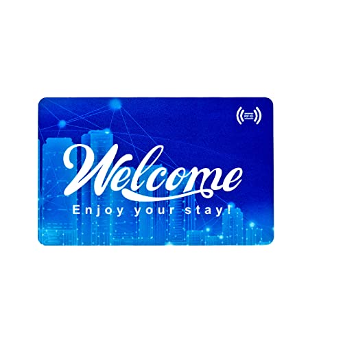 Gialer Hotel Motel RFID Contactless Key Card with Envelopes Sleeve Welcome Enjoy Your Stay Compatible with SAFLOK, KABA, ONITY, Miwa, ILCO and SECURELOX(10 Pack Cards+10 Sleeves) - Image 2