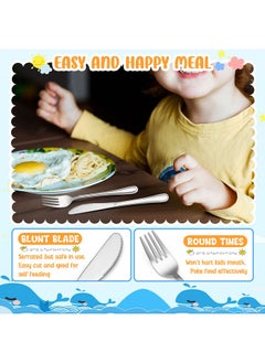 12Piece Kids Silverware Haware Stainless Steel Toddler Utensils Flatware Set Preschooler Eating Utensils Includes 4 Spoons 4 Forks 4 Knives Metal Children Cutlery For Home School Mirror Finished - pzsku/Z5F2E390BEAA57BFE75B0Z/45/_/1698514829/3847475c-5507-4a11-9e77-6010d39a3e04