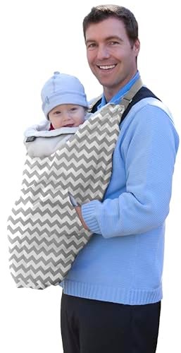 Jolly Jumper Snuggle Cover Grey Chevron - Image 3