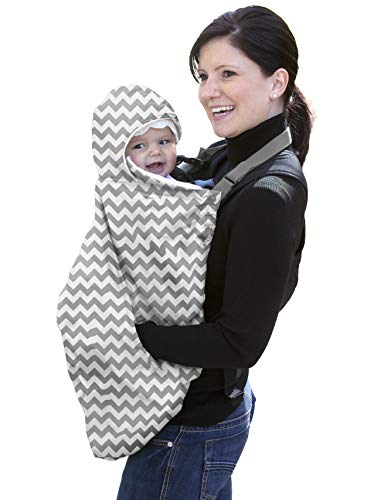 Jolly Jumper Snuggle Cover Grey Chevron - Image 1