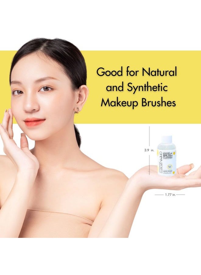 Cinema Secrets - Cinema Secrets Professional Makeup Brush Cleaner Kit, 2 fl oz, Lemon - Image 1