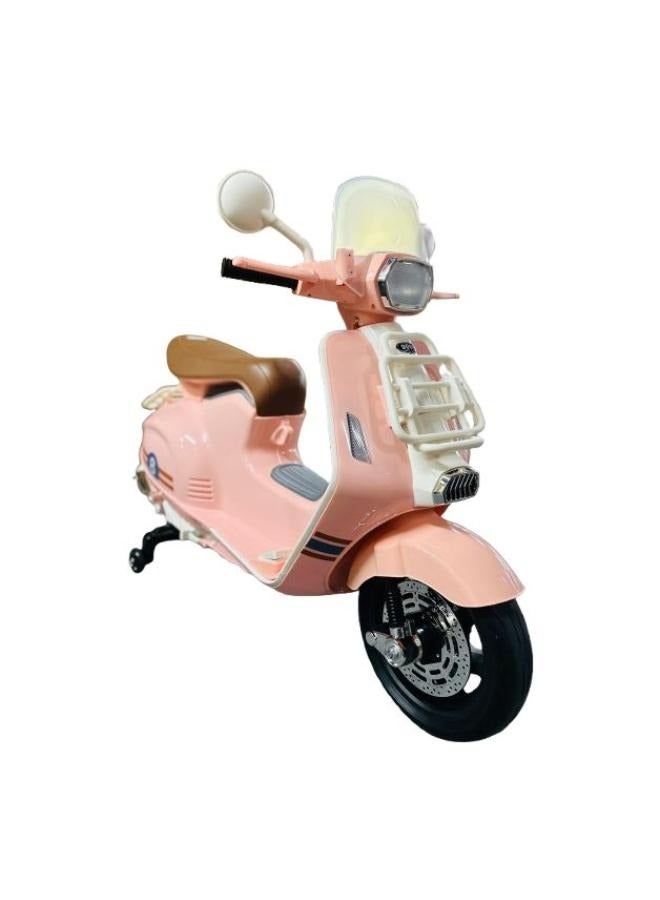 VESPA دراجة نارية فيسبا للركوب باللون الوردي - Image 2
