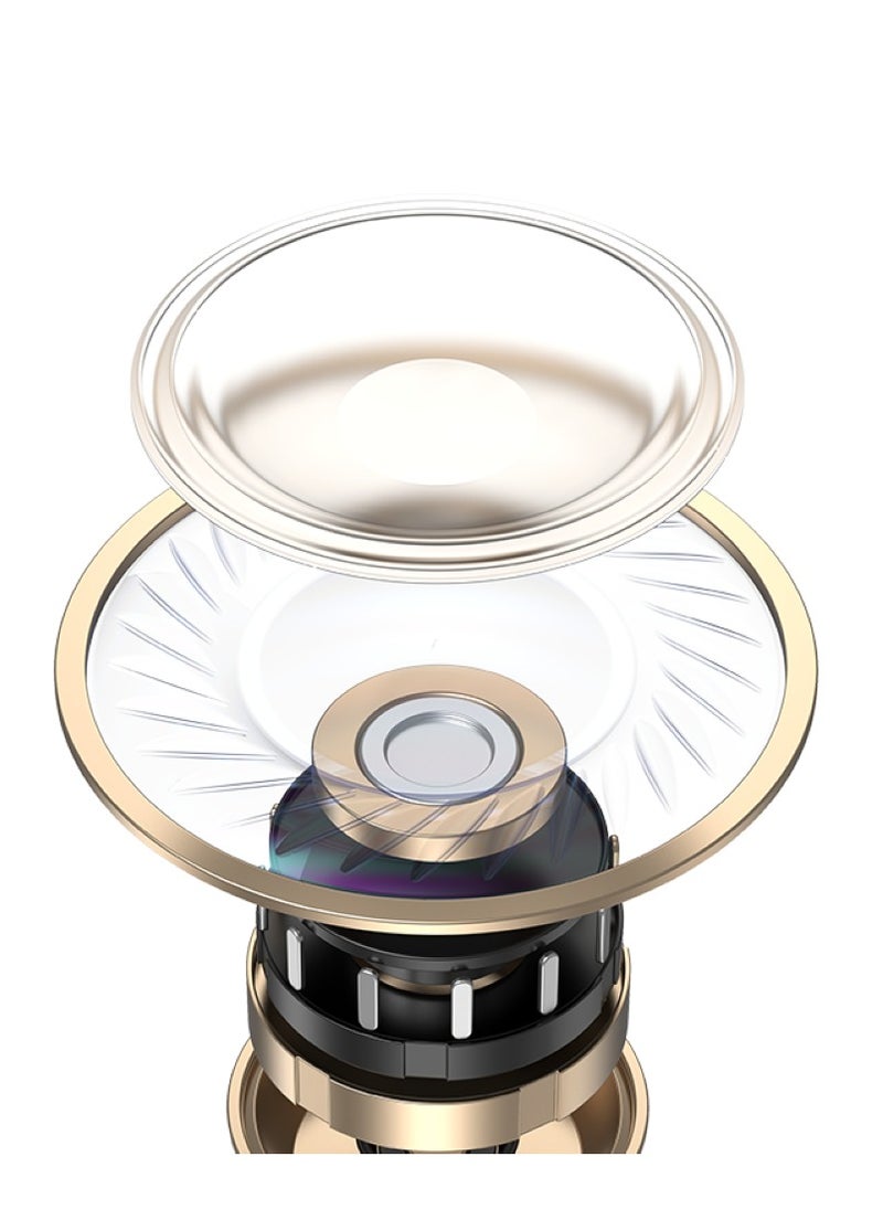 Usams - Transparent TWS Earbuds -- BE Series support stereo sound effect, HD microphone.6hrs playtime for the earphones, 36hrs for the charging case. - Image 1