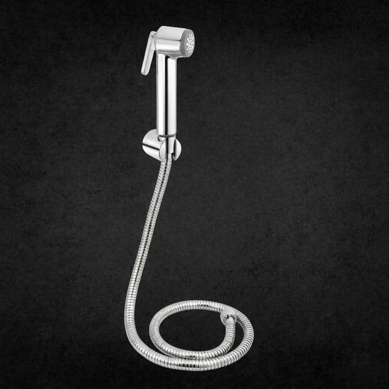 Johnson Bathrooms Johnson Jupiter Health Faucet Jet Spray with 1m SS304 Hose | Easy Clean Toilet Spray Gun | High Pressure Bathroom Jet Spray for WC | Leak Resistant Commode Spray | Wall Hook | 1 Year Warranty - Image 5