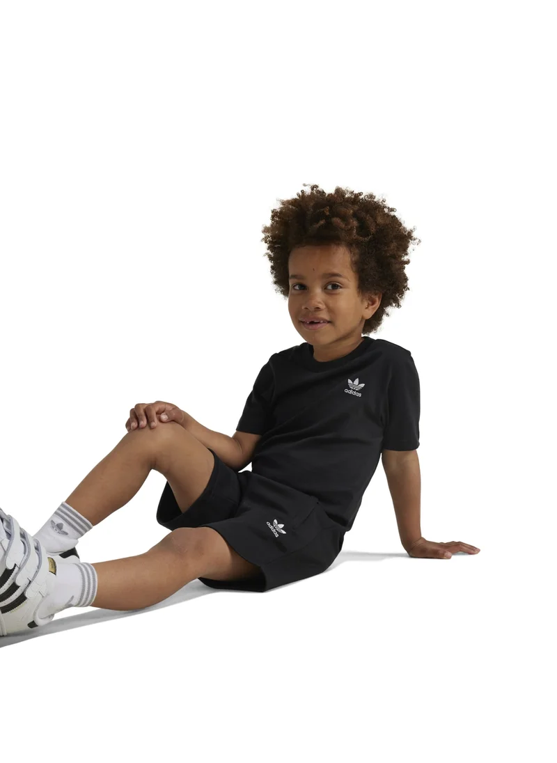 اديداس adidas SHORT TEE SET Multicolour Originals Kids SUITS