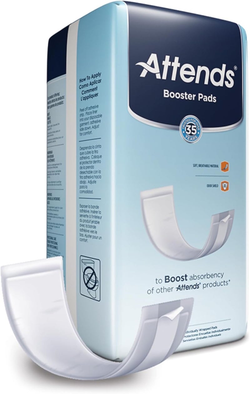 Attends Unisex Booster Pad Ultra Thin 35 x 11 BST0192 24 Ct - Image 1