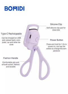 Dynamic Electric Eyelash Curler With 2 Speed Temperature Control Rechargeable Type-C Long Battery Life EC1 - Purple - pzsku/Z5F2EA400B372F60107A8Z/45/_/1733385463/6aacd781-3ee5-40c1-bd82-abd63783074e