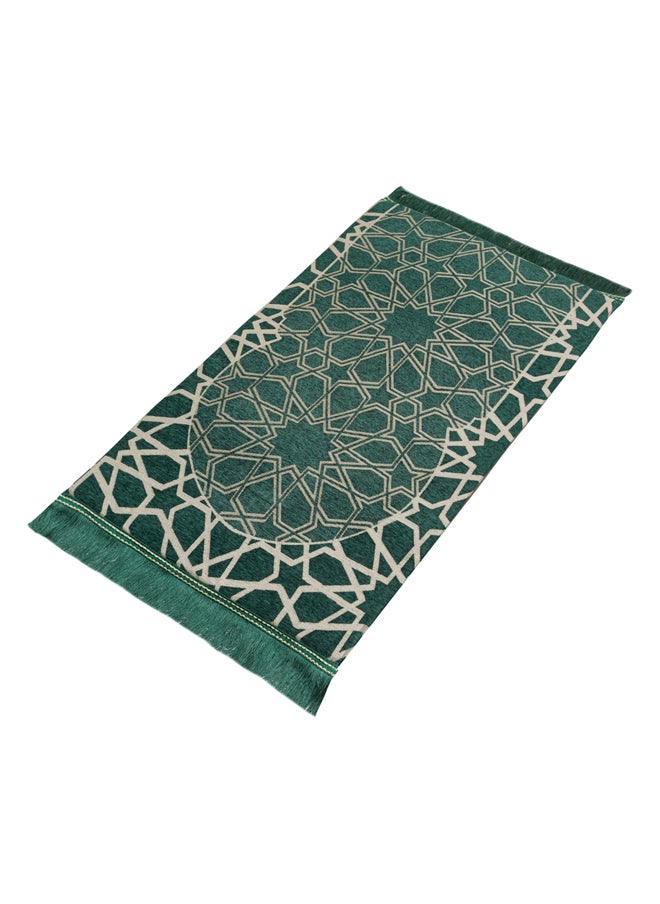 AL SANIDI Memori Foam Prayer Rug Comfortable Foam Prayer Rug Green Size120*70*3 Cm  - Image 3