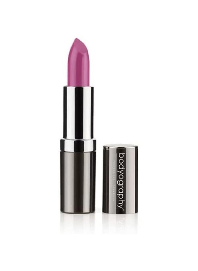 Moisturizing Lipstick - Long-Wearing and Hydrating With Aloe Vera Extract (Unrequited, Matte Purple Rose)