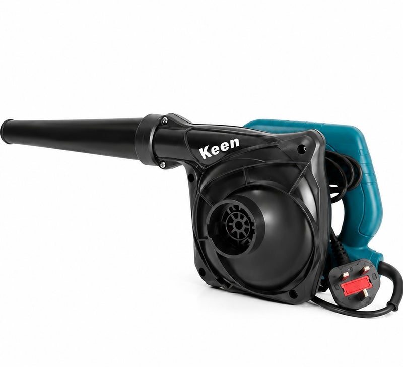 KEEN OS603 750W Professional Electric Air Blower, 17000 RPM High Speed Dust Blower, 3m³/min Air Flow, Portable Handheld Cleaning Blower, Carbon Brush Motor, ABS Fan Blade, Air Dust Cleaner for Home, Workshop, Garage, Computer, Power Tools & Industrial Cleaning ,Nozzle 220-240V 50/60Hz . - Image 1