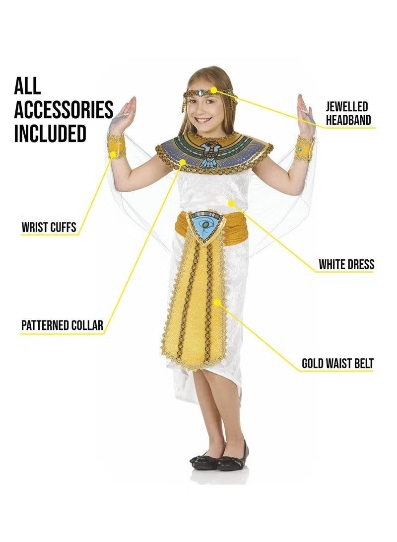 Unewshi Kids Cleopatra Costume for Girls Egyptian Costume Kids Cleopatra Costume for Kids Girls - Image 2