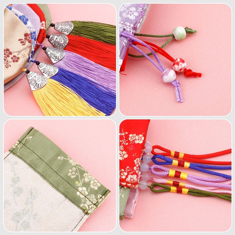 Dragon Boat Festival Sachet Sachet Empty Bag Wormwood Lavender Empty Bag Gift Antique Purse Carry-On Sachet Bag - Image 5