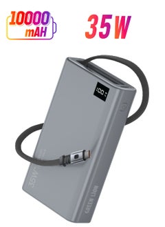 Grey -Retractable/10000mAh