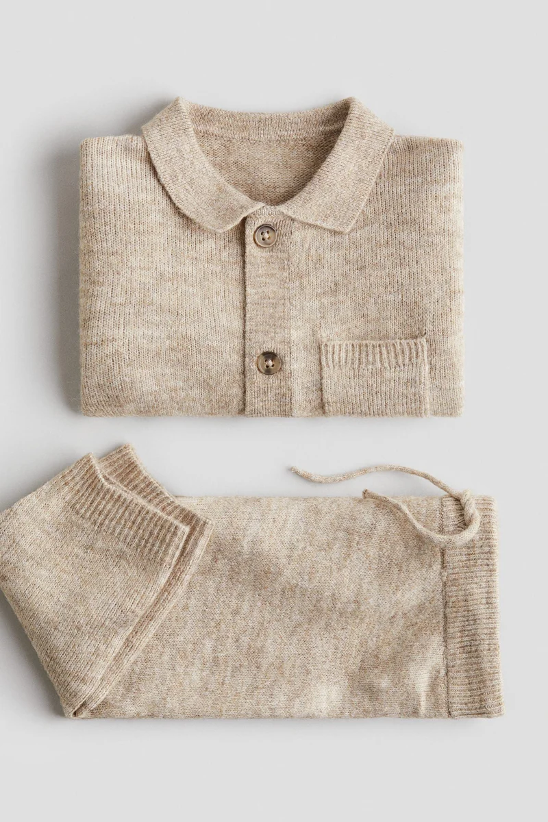 H&M 2-piece cardigan and trousers set