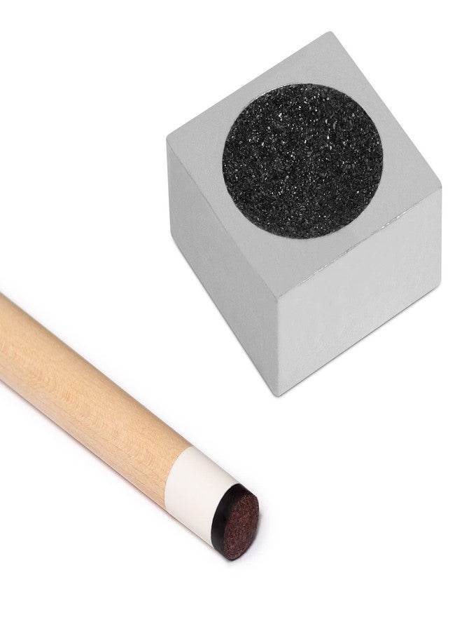 OKKO Pool Billiard Cube Scuffer Shaper Metal Cue Tip Tool, Pack of 2 - Image 3
