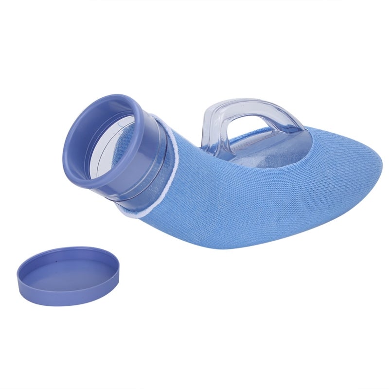 Men Urine Collector Lightweight PVC Urine Collection Funnel Pot Urination Device for Home - Image 4