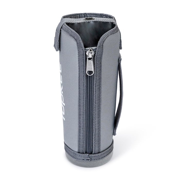 14OZ GLASS TUMBLER CARRIER HOLDER REUSABLE NEOPRENE INSULATED POUCH SLEEVE WITH HAND STRAP SPECIFICALLY DESIGNED FOR THE 14OZ DOUBLE WALL GLASS COFFEE TUMBLER DRINK CUP